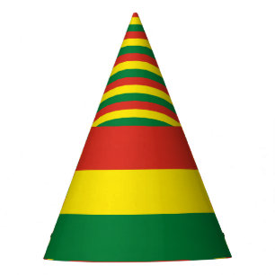 Bolivien-Flagge Partyhütchen