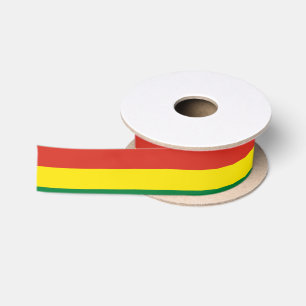 Bolivien-Flagge Satinband