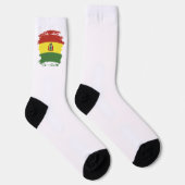 Bolivien-Flagge Socken (Rechts)