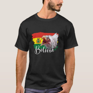 Bolivien-Flagge T-Shirt, Bolivien T-Shirt, Bolivie T-Shirt