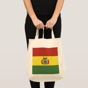 Bolivien-Flagge Tragetasche