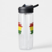 Bolivien-Flagge Trinkflasche (Links)