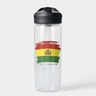 Bolivien-Flagge Trinkflasche