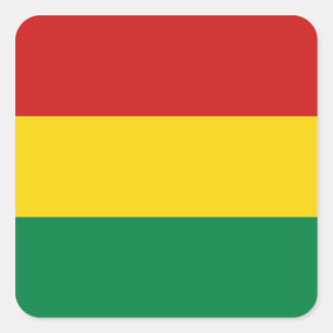 Bolivien Flaggen Aufkleber