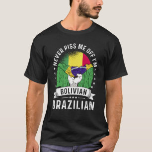 Bolivien Flaggen Brasilien Spaß wachsen Bürger Pri T-Shirt