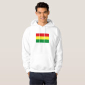 Bolivien-Flaggen-T - Shirt (Vorne ganz)