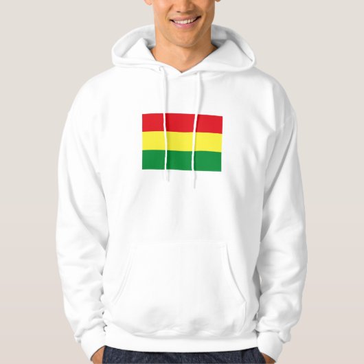 Bolivien-Flaggen-T - Shirt (Vorderseite)