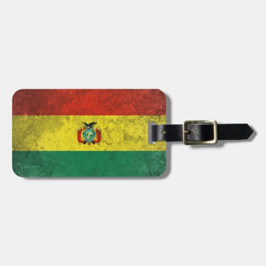 Bolivien Gepäckanhänger (Vorderseite horizontal)