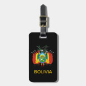 Bolivien* Gepäckmarke Gepäckanhänger (Vorderseite vertikal)