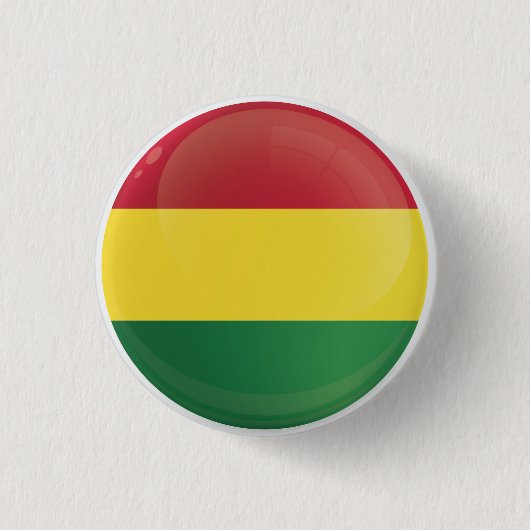 Bolivien-Icon-Flagge Button (Vorderseite)