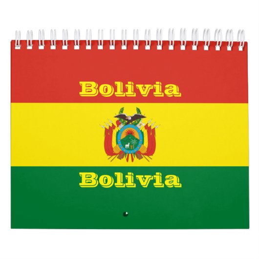 Bolivien Kalender (Titelbild)