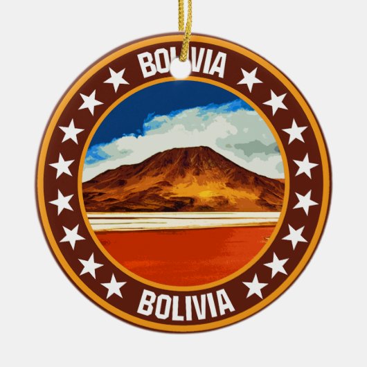 Bolivien Keramik Ornament (Vorne)