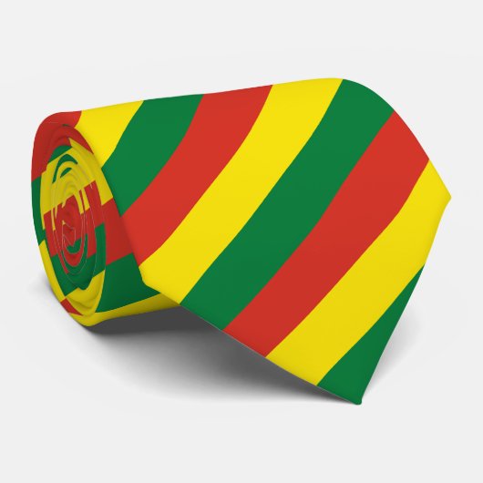 Bolivien-Krawatte, Mode-Bolivianische Flagge, Wirt Krawatte (Gerollt)