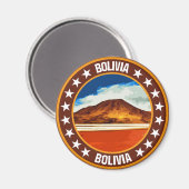 Bolivien Magnet (Vorderseite/Rückseite)