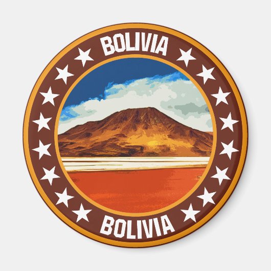 Bolivien Magnet (Vorne)