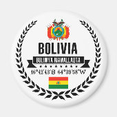 Bolivien Magnet (Vorne)