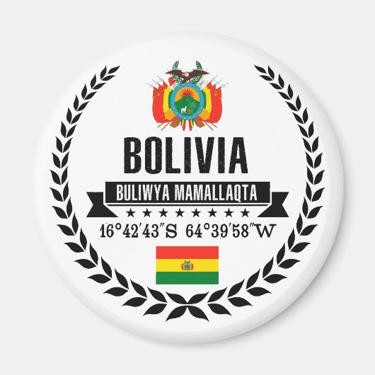Bolivien Magnet (Vorne)