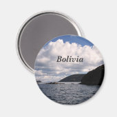 Bolivien Magnet (Vorderseite/Rückseite)