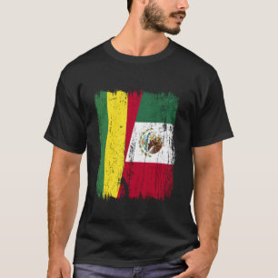 Bolivien Mexiko Halbflagge Bolivianisches Mexikani T-Shirt