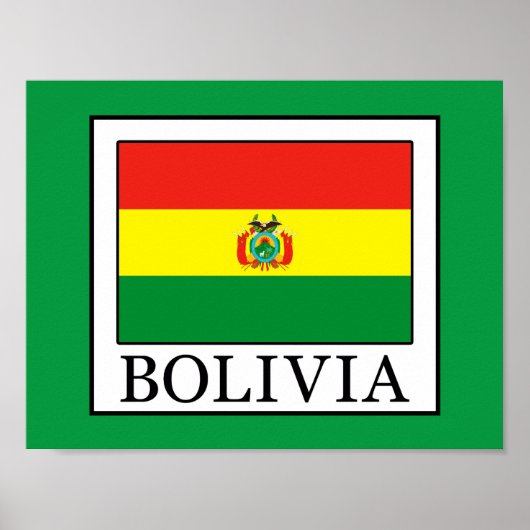 Bolivien Poster (Vorne)