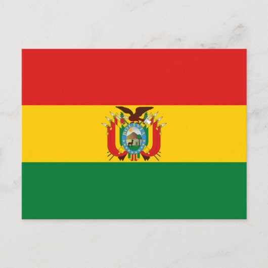 Bolivien Postkarte (Vorderseite)