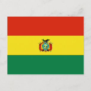 Bolivien Postkarte