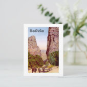 Bolivien Postkarte (Stehend Vorderseite)