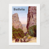 Bolivien Postkarte (Vorderseite)