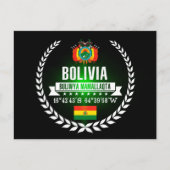 Bolivien Postkarte (Vorderseite)