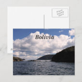 Bolivien Postkarte (Vorne/Hinten)