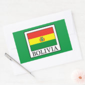 Bolivien Rechteckiger Aufkleber (Umschlag)