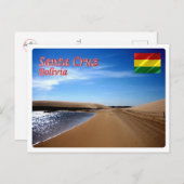 Bolivien - Santa Cruz - Lomas de Arena - Postkarte (Vorne/Hinten)