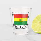 Bolivien Schnapsglas (Vorderseite)