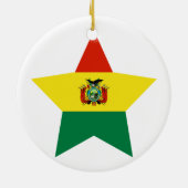 Bolivien-Stern Keramikornament (Hinten)