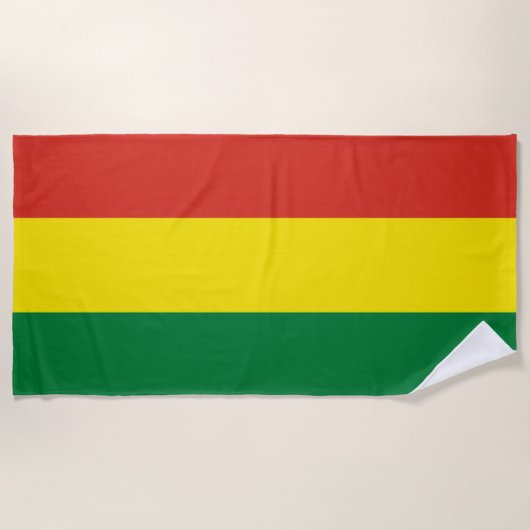 Bolivien Strandtuch (Vorderseite)
