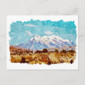 Bolivien Südamerika Landschaft Postkarte (Vorderseite)