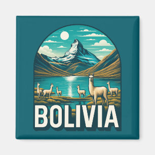 Bolivien Südamerika Magnet
