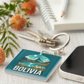 Bolivien Südamerika Schlüsselanhänger (Vorderseite rechts)
