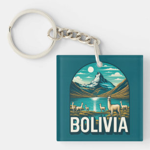 Bolivien Südamerika Schlüsselanhänger