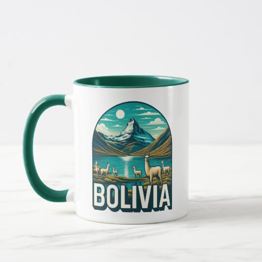 Bolivien Südamerika Tasse (Links)
