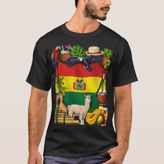 Bolivien T-Shirt (Vorderseite)