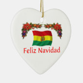 Bolivien-Weihnachten Keramik Ornament (Rechts)