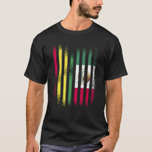 Bolivienflagge Mexiko Länderflaggen Streifen T-Shirt