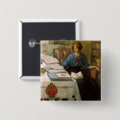 Bolla in der Bibliothek Button (Vorne & Hinten)