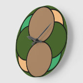 Bollen, cirkel große wanduhr (Winkel)