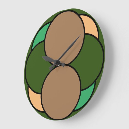 Bollen, cirkel große wanduhr (Winkel)