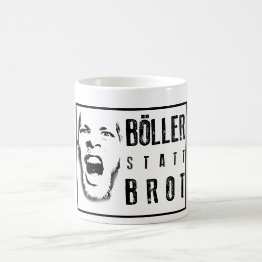 Böller statt Brot ! Kaffeetasse (Mittel)