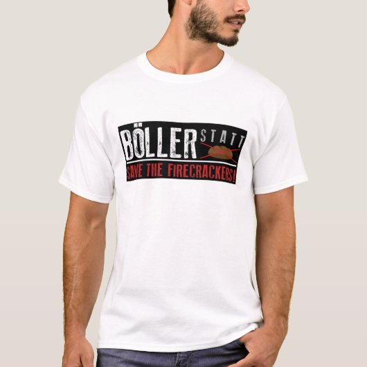 Böller statt Brot ! T-Shirt (Vorderseite)