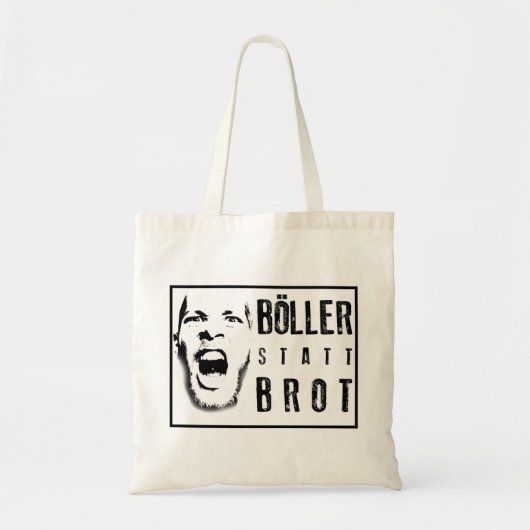Böller statt Brot ! Tragetasche (Vorne)