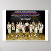 Bolling AFB Basketball Team Poster (Vorne)